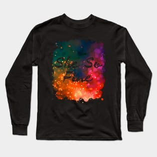 She So Fine 80's Design Long Sleeve T-Shirt